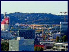 Views from Gothia Towers - Lilla Bommen, Regionens Hus